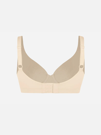 Adjustable-Strap Underwire Deep V-neck Bra Bundle