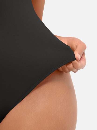 V-Plunge Support Bodysuit