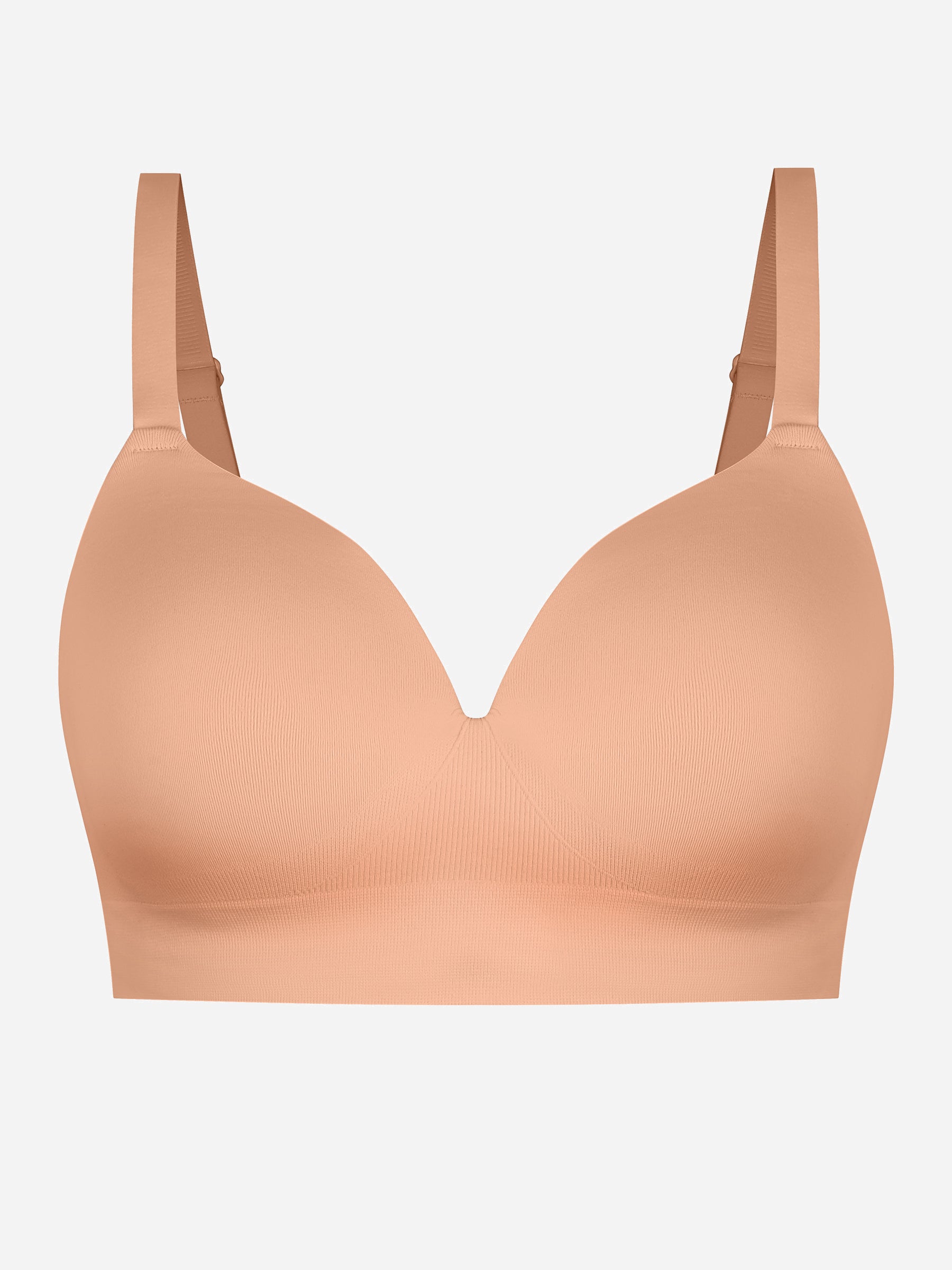 Full Coverage Push-Up Comfort Wireless Bra