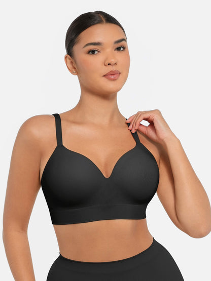 High-Waist Brief + Push-Up Seamless Bra