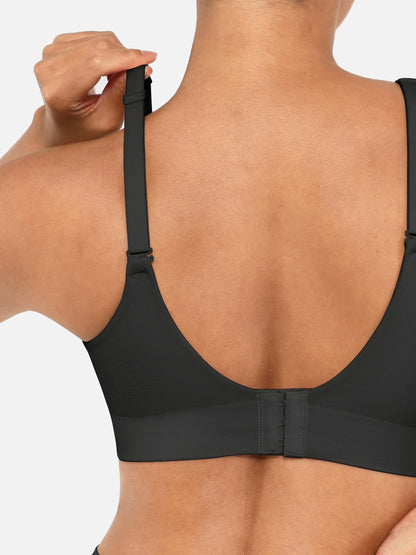 Full Coverage Wireless Bra + Push-Up Seamless Bra