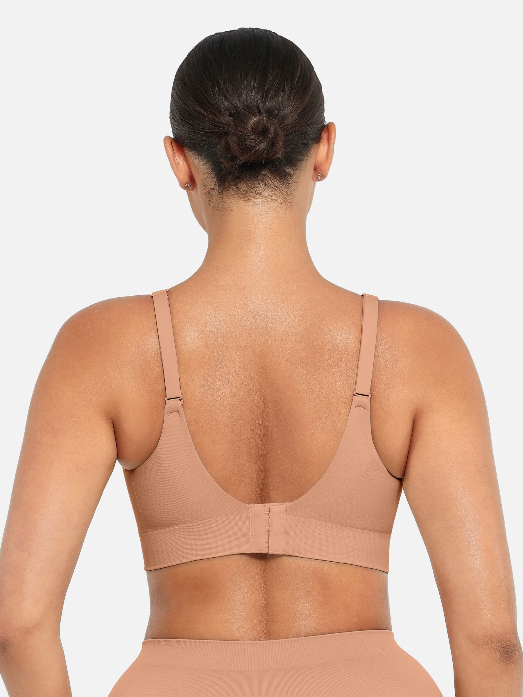 High-Waist Brief + Push-Up Seamless Bra