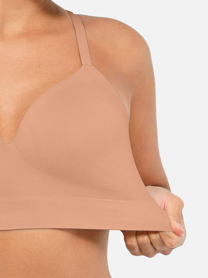 High-Waist Brief + Push-Up Seamless Bra