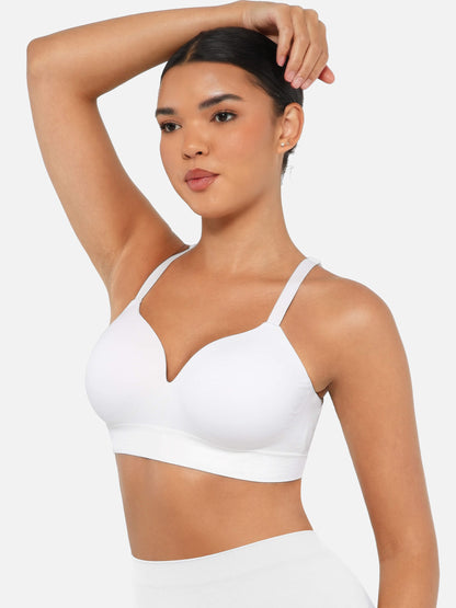 High-Waist Brief + Push-Up Seamless Bra