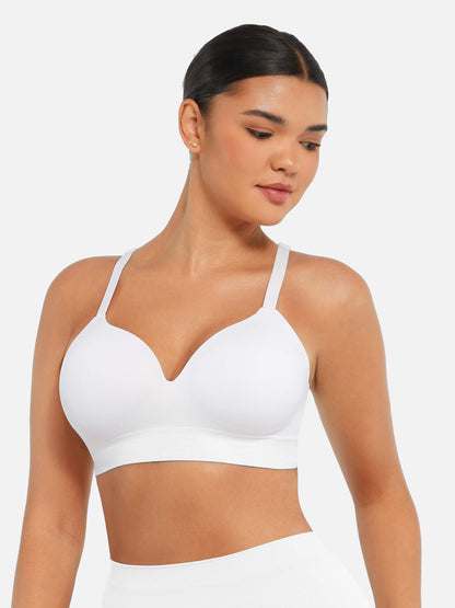 High-Waist Brief + Push-Up Seamless Bra