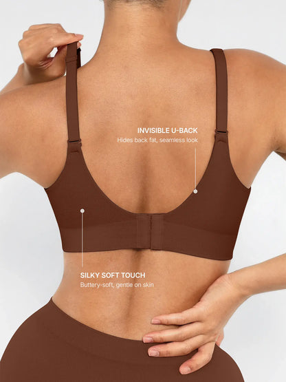 Wireless Push-Up Seamless Comfort Full Coverage Bra