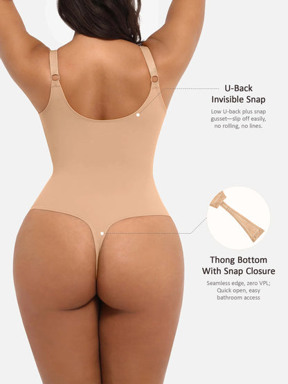 V-Plunge Support Bodysuit