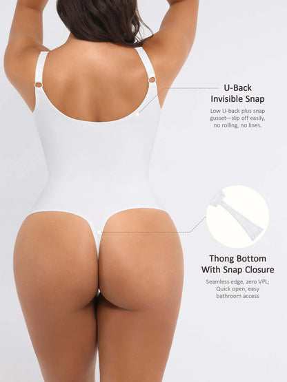 V-Plunge Support Bodysuit