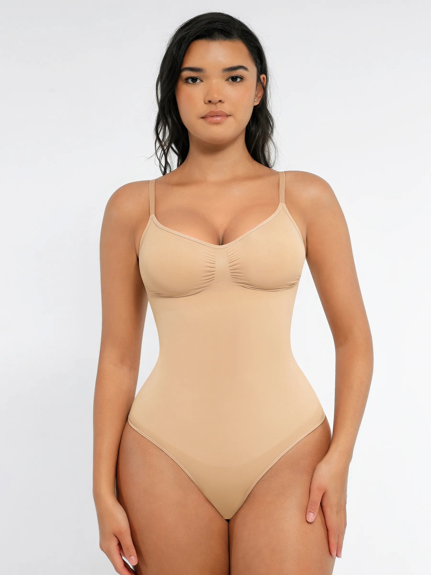 3-Pack Tummy Control Seamless Bodysuit Bundle