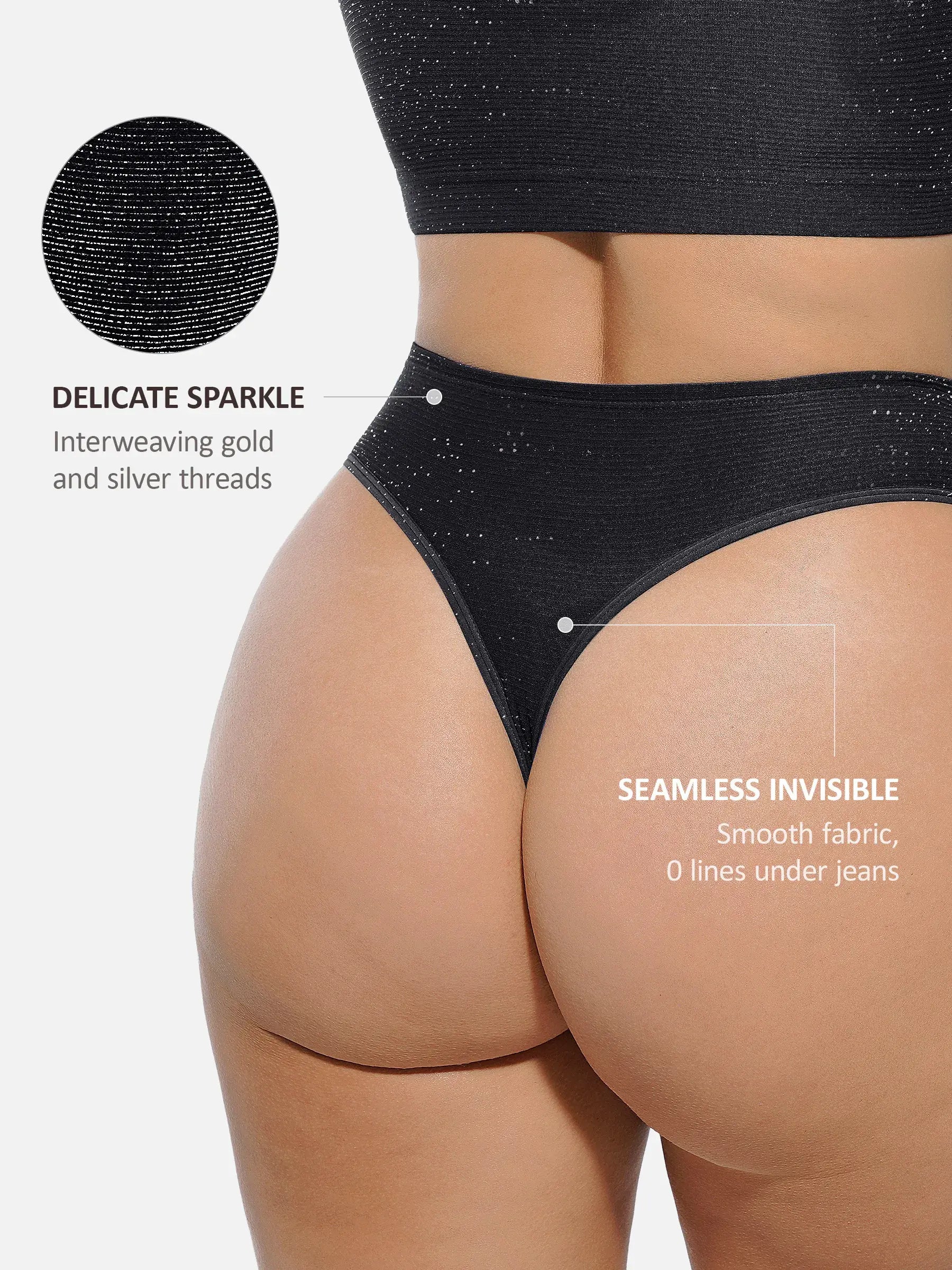 Invisible Shimmer Wireless Comfort Bra & Panty[BOGO]
