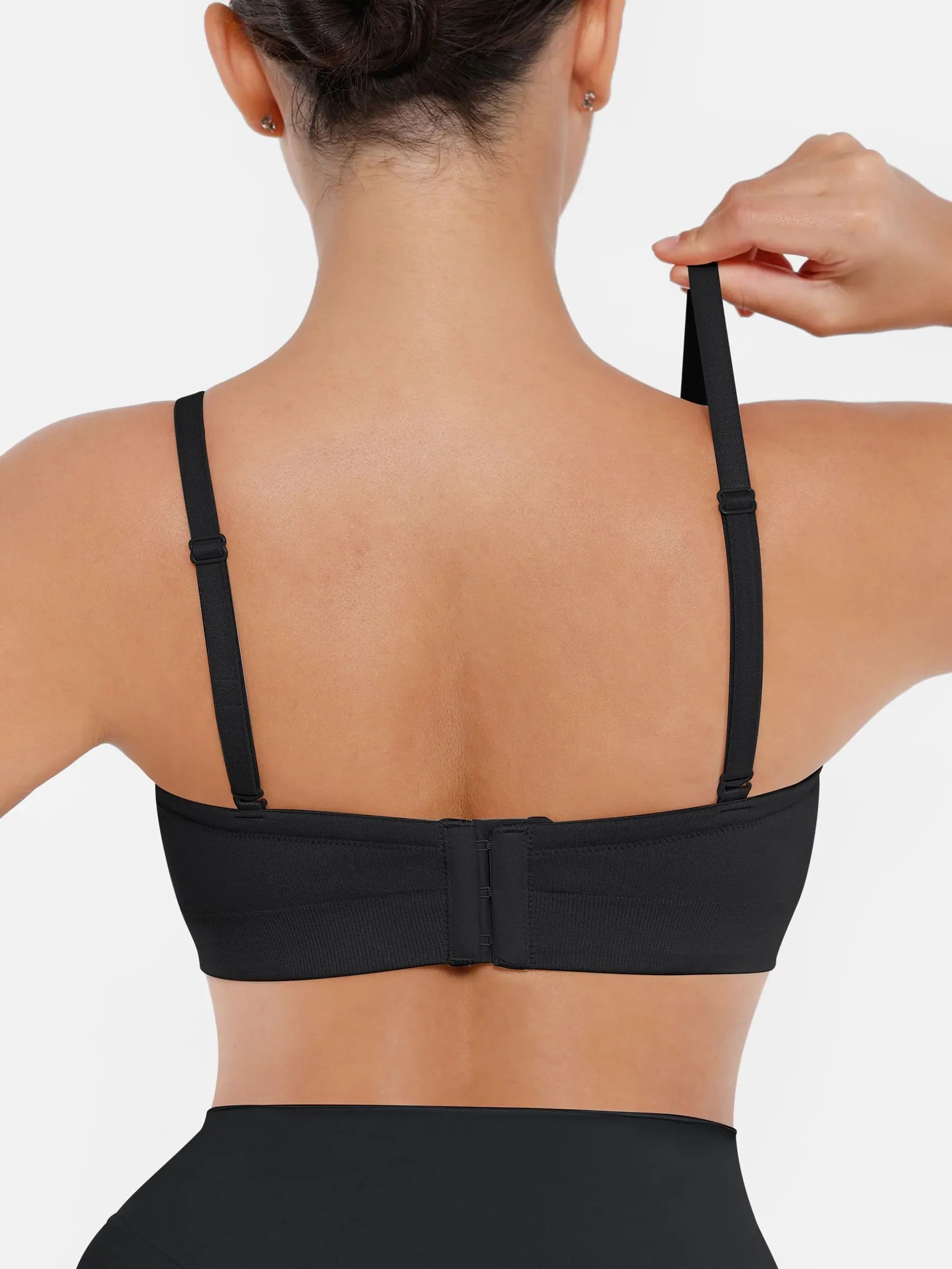 Seamless Strapless Removable Pad Anti-Slip Bra