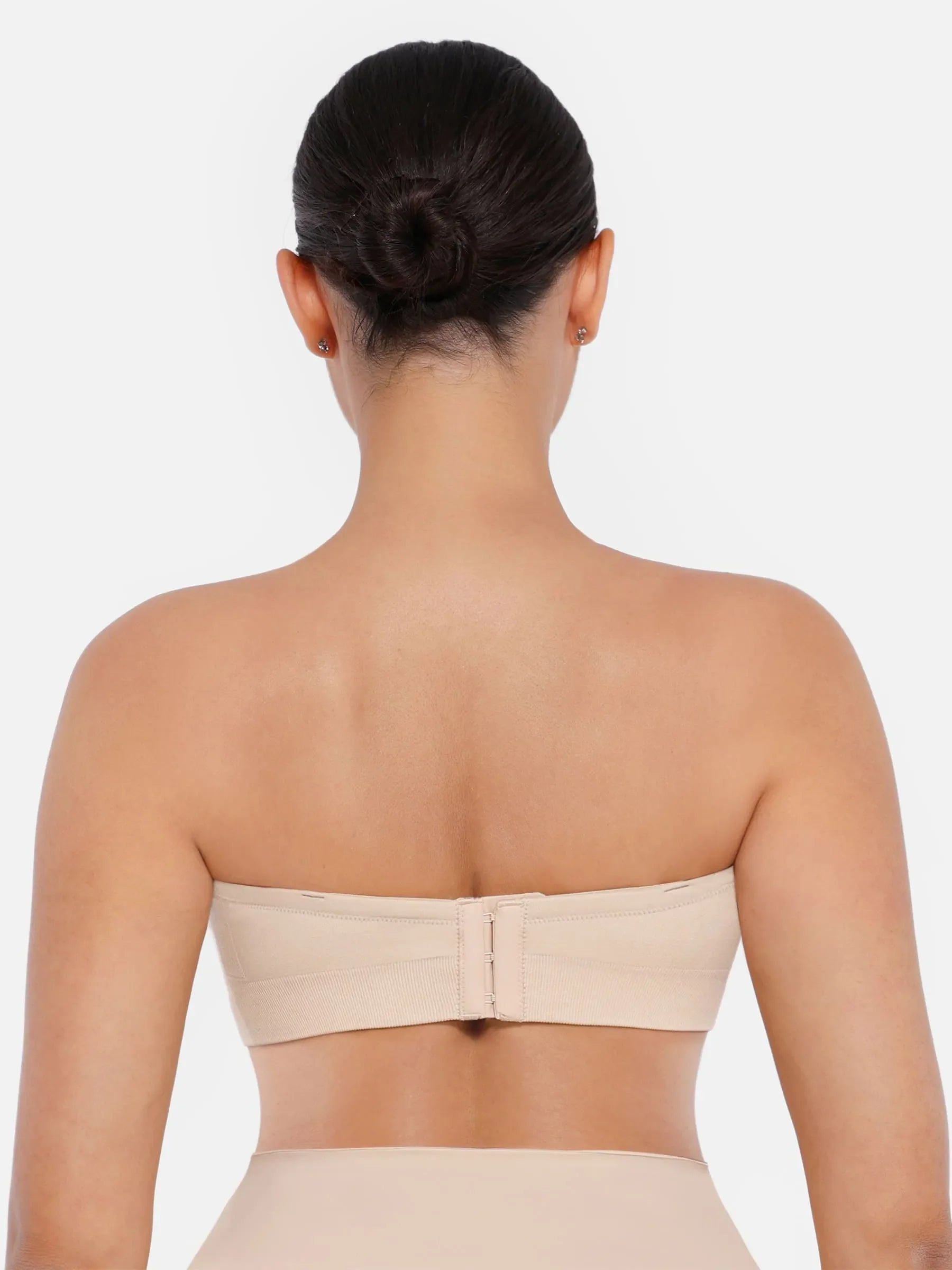 Seamless Strapless Removable Pad Anti-Slip Bra