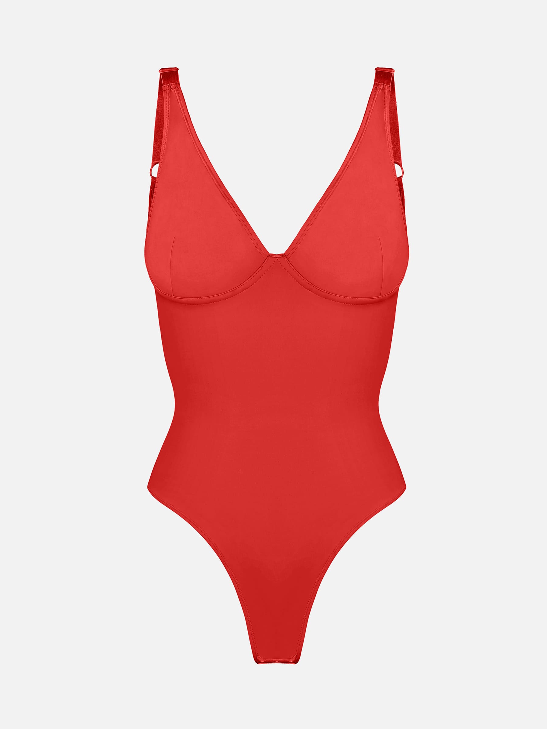 V-Plunge Support Bodysuit