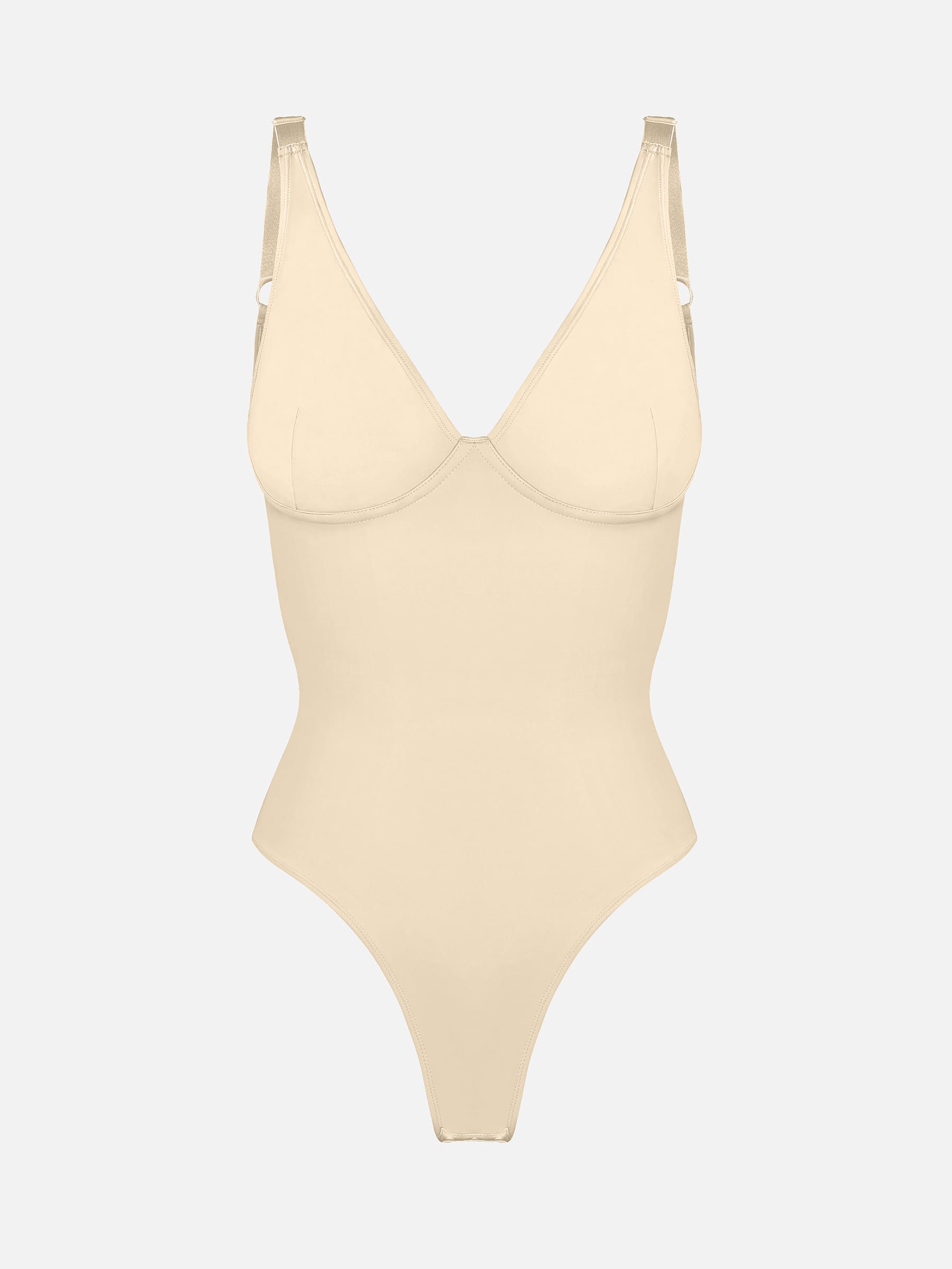 V-Plunge Support Bodysuit