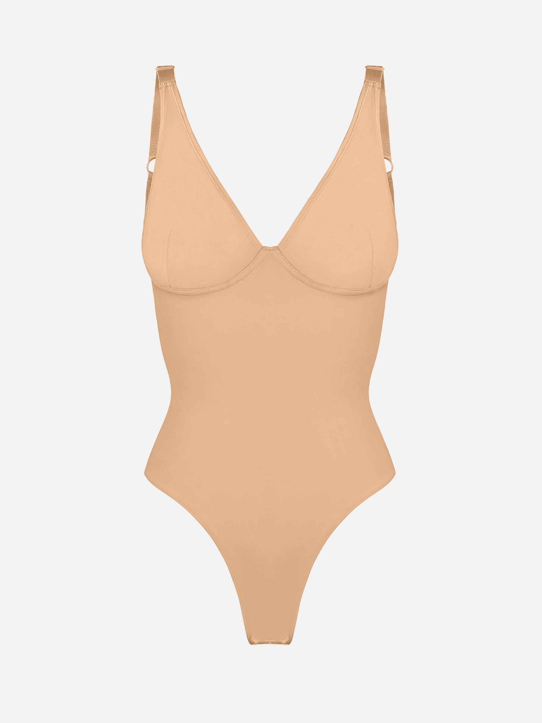V-Neck Tummy Control Bodysuit