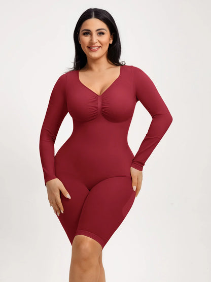 Seamless Firm Control Long Sleeve Everyday Bodysuit