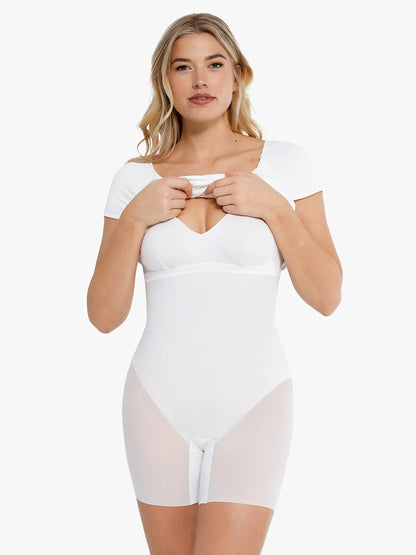 Popilush Shapewear Short Sleeve Perfect Form Sheath Dress