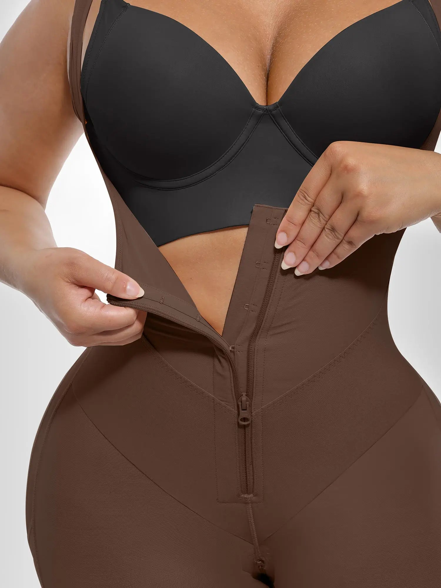 U-Shaped Faja Tummy Control Butt Lift Bodysuit