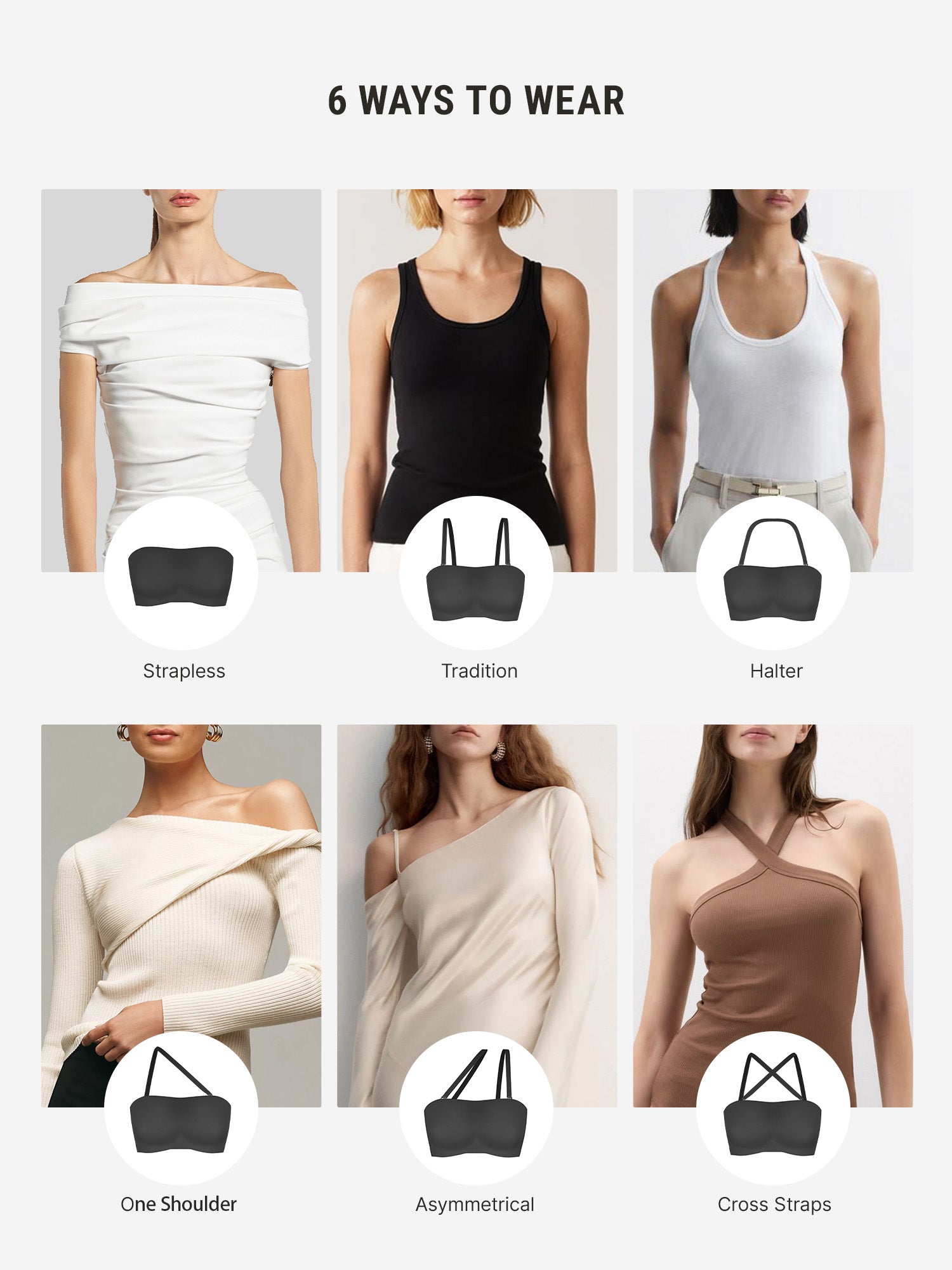 Butter-Soft Strapless Bandeau Bra [BOGO]