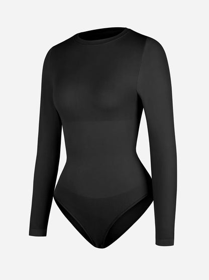 Seamless Ultra-Soft Long-Sleeve Bodysuit [BOGO]
