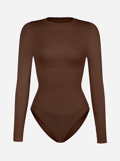 Seamless Ultra-Soft Long-Sleeve Bodysuit [BOGO]