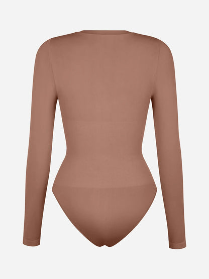 Seamless Ultra-Soft Crew Neck Bodysuit