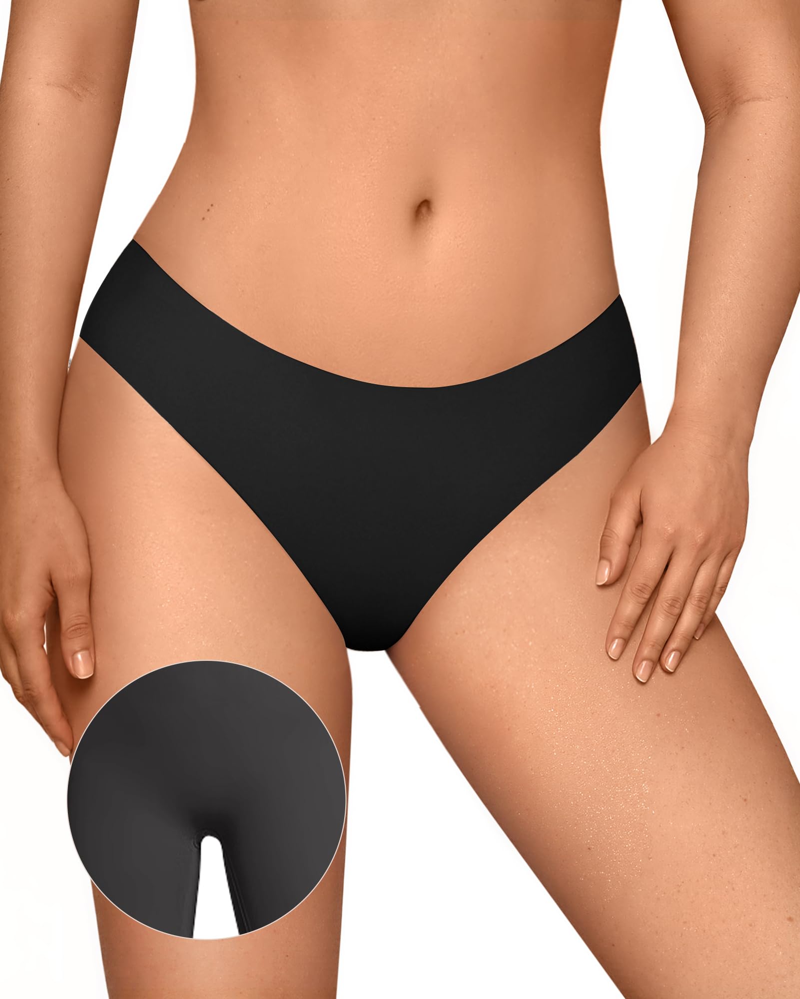 OEAK Seamless Thongs for Women Invisible Thongs