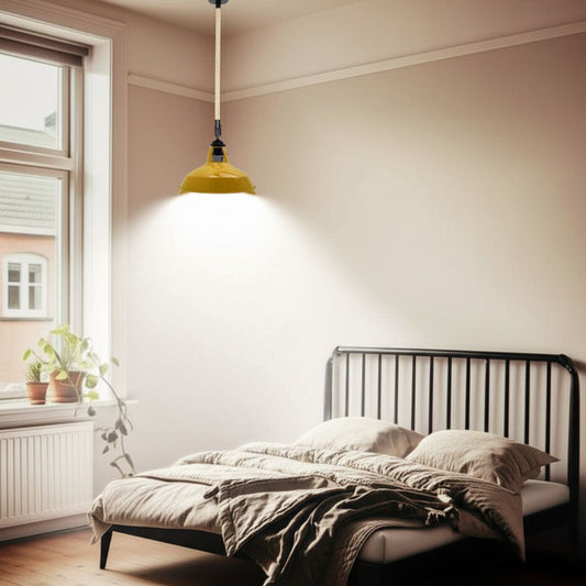 Hanging Pendant Light With Rope ~3887